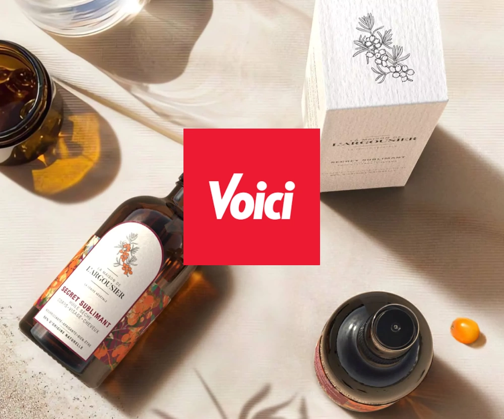 Le Magazine Voici parle de La Maison de l'Argousier